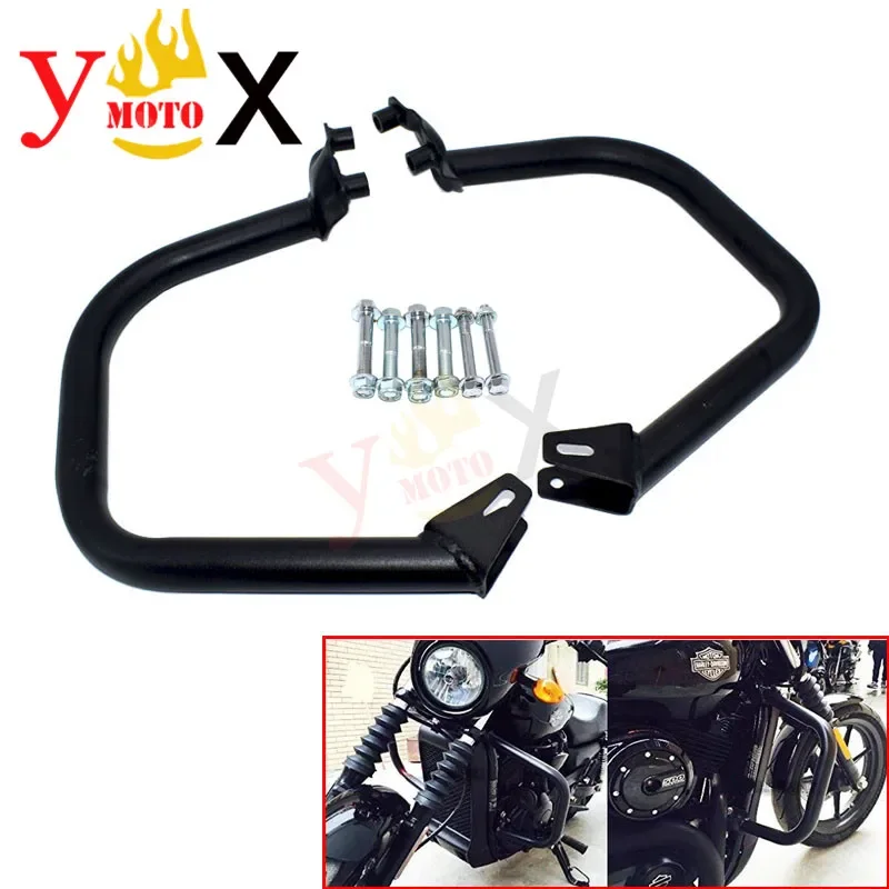 XG500 XG750 Motorcycle Crash Bar Engine Guard Protector Bumper Protection Buffer Freeway For Harley Street 500 750 2015 2016 17