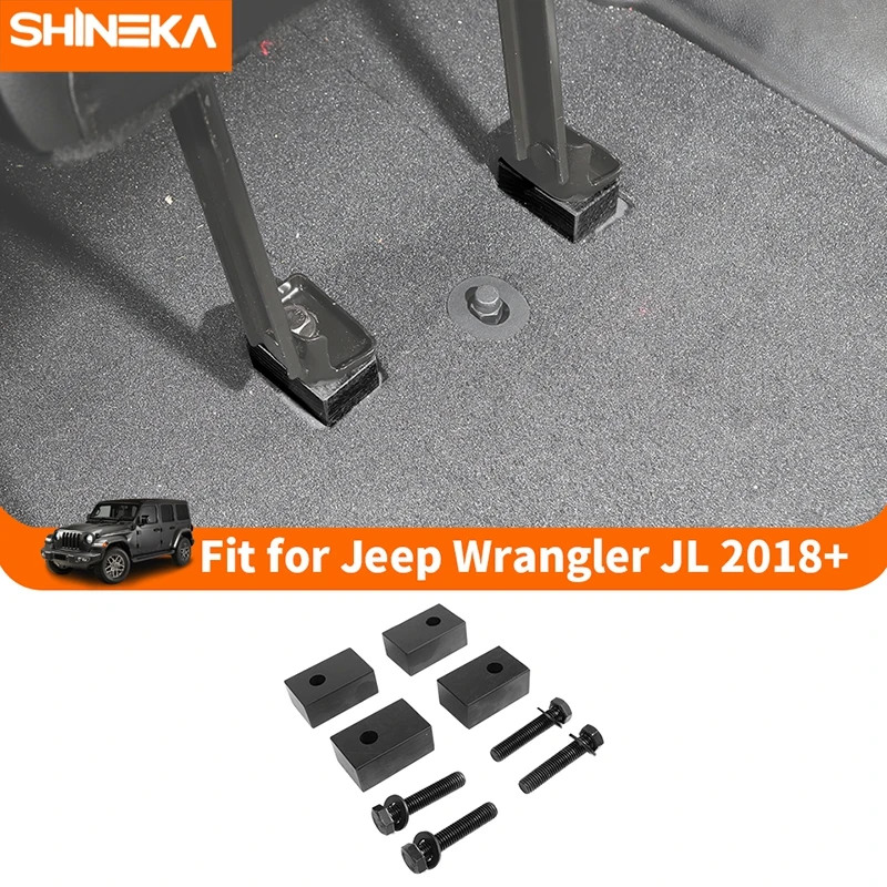SHINEKA Auto-Werkzeug zum Einstellen des Rücksitzes, Unterstützung für Liegestütze, Abstandshalter-Set für Jeep Wrangler JL 2018 2019 2020 2021 2022 2023 2024+
