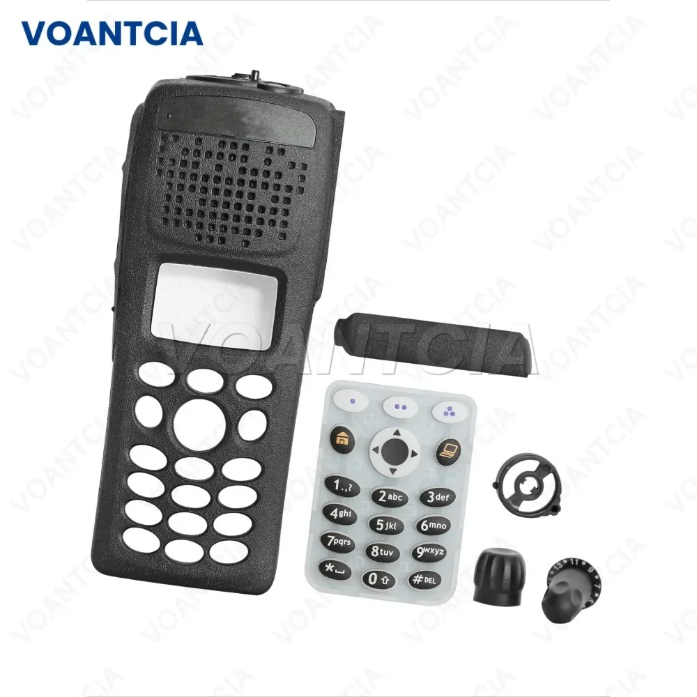 

1~5sets Front Housing Cover Case Knob Keypad for XTS2500 XTS2500I Model 3 Portable Radio Walkie Talkie Replacement Repair Kit