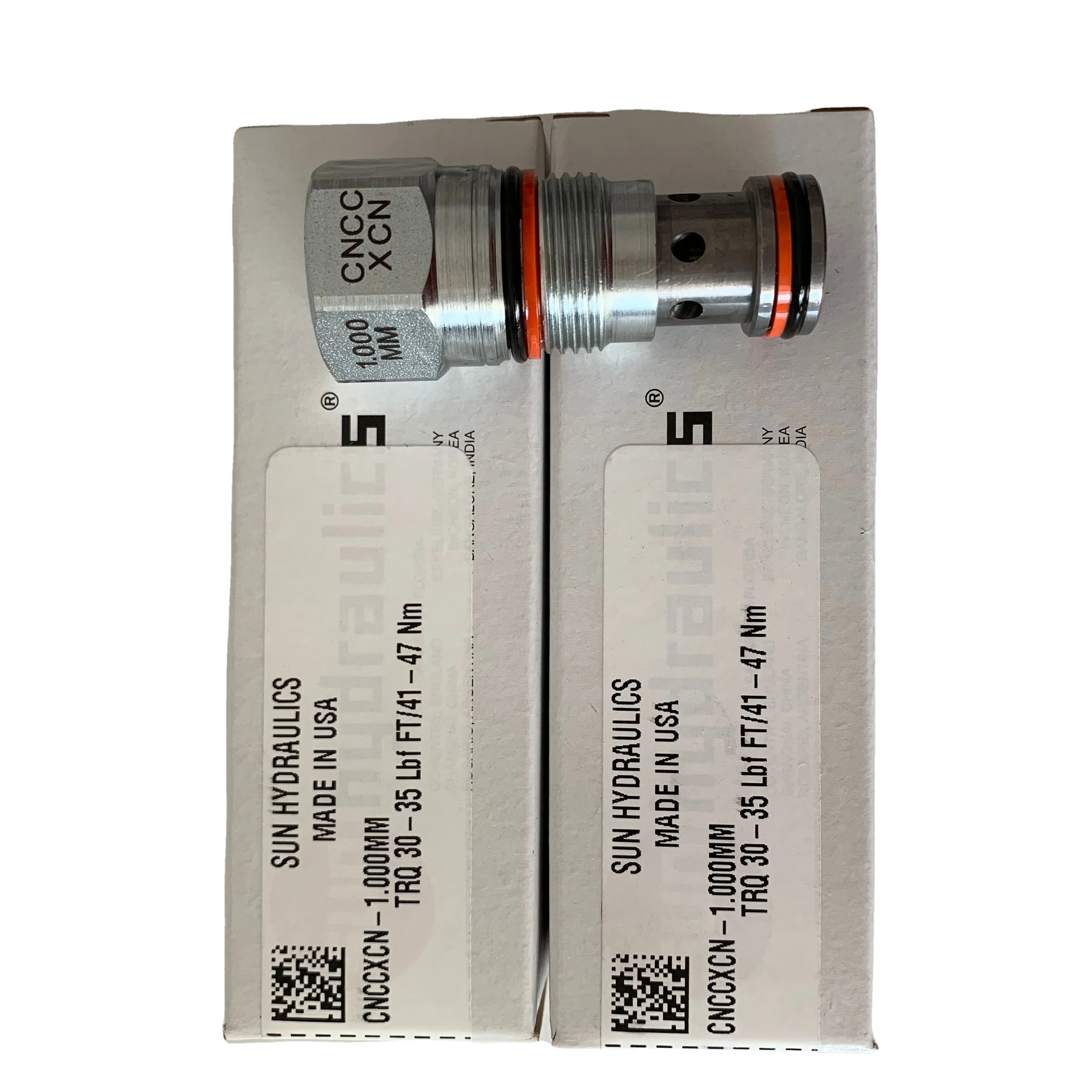 CNCCXCN CNCC-XCN SUN Hydraulics Made in USA Fixed Orifice, Non-pressure Compensated, Flow Control Valve with Reverse Flow Check