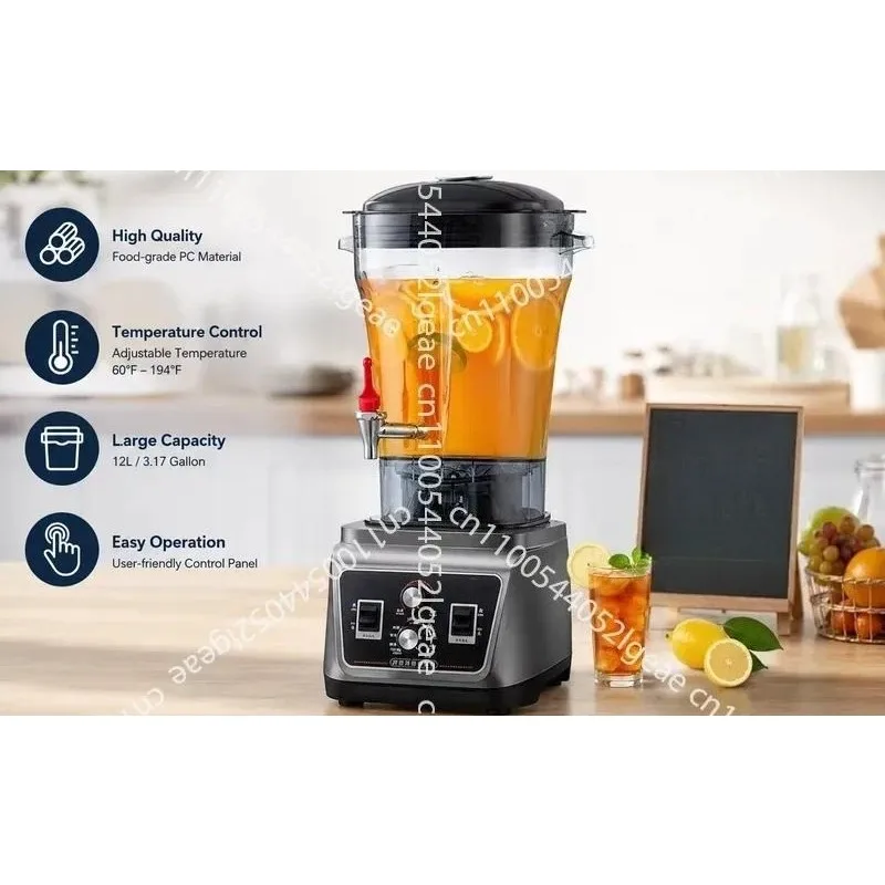 Commercial Large Capacity 15 Liters Soy Milk Blender Filter Free Blender Automatic Juicer