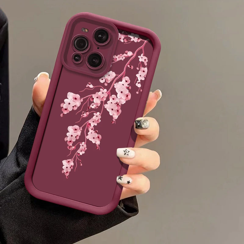 Soft TPU Phone Case For Motorola Moto G100 G06 G56 G86 G05 G85 G14 E40 E32 E14 E13 Flower Pattern Silicone Shockproof Cover view 6