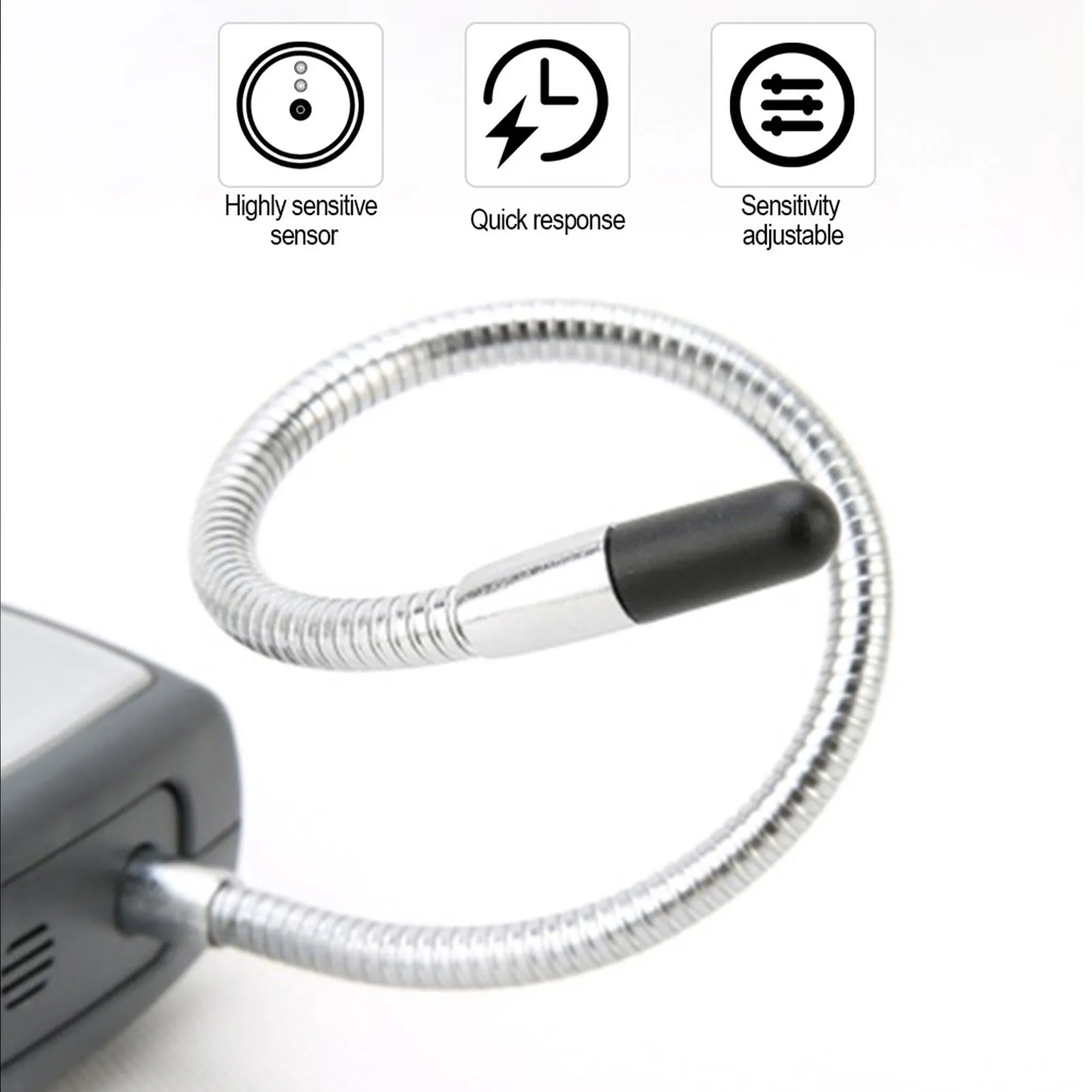 Black Circuit Tracer Non Invasive Circuit Tester Automotive Tester Automotive Tester Flexible Probe Adjustable Sensitivity