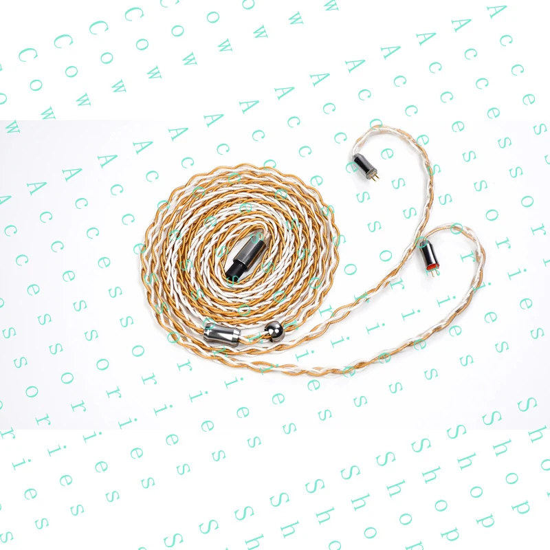 PP+ FOR Kinera Gleipnir Pro Headphone Upgrade Cable 2.5+3.5+4.4mm Earphone Plug 6N OCC