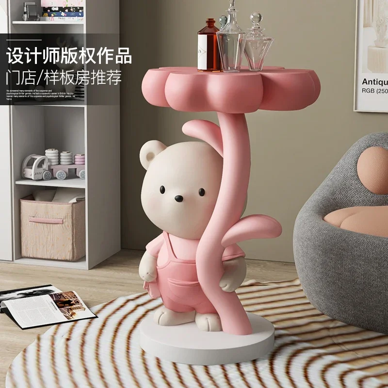 Cartoon bear floor ornament living room TV cabinet sofa edge home decoration bedside table coffee table housewarming gift