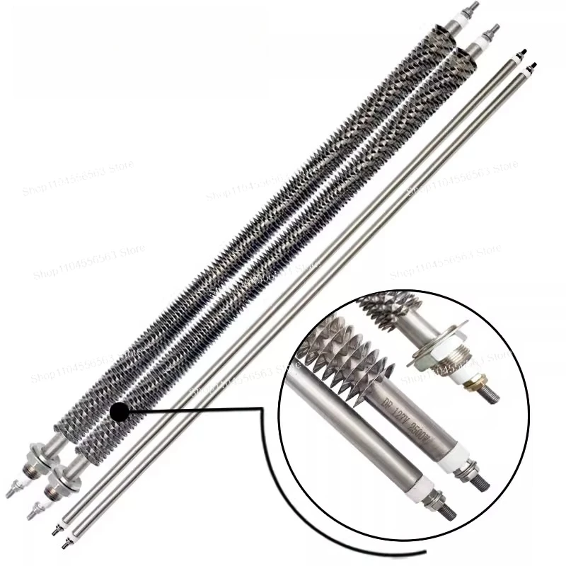 

Трубка нагревателя ребра 220 В/380 В, нагревательный элемент сухого горения из нержавеющей стали