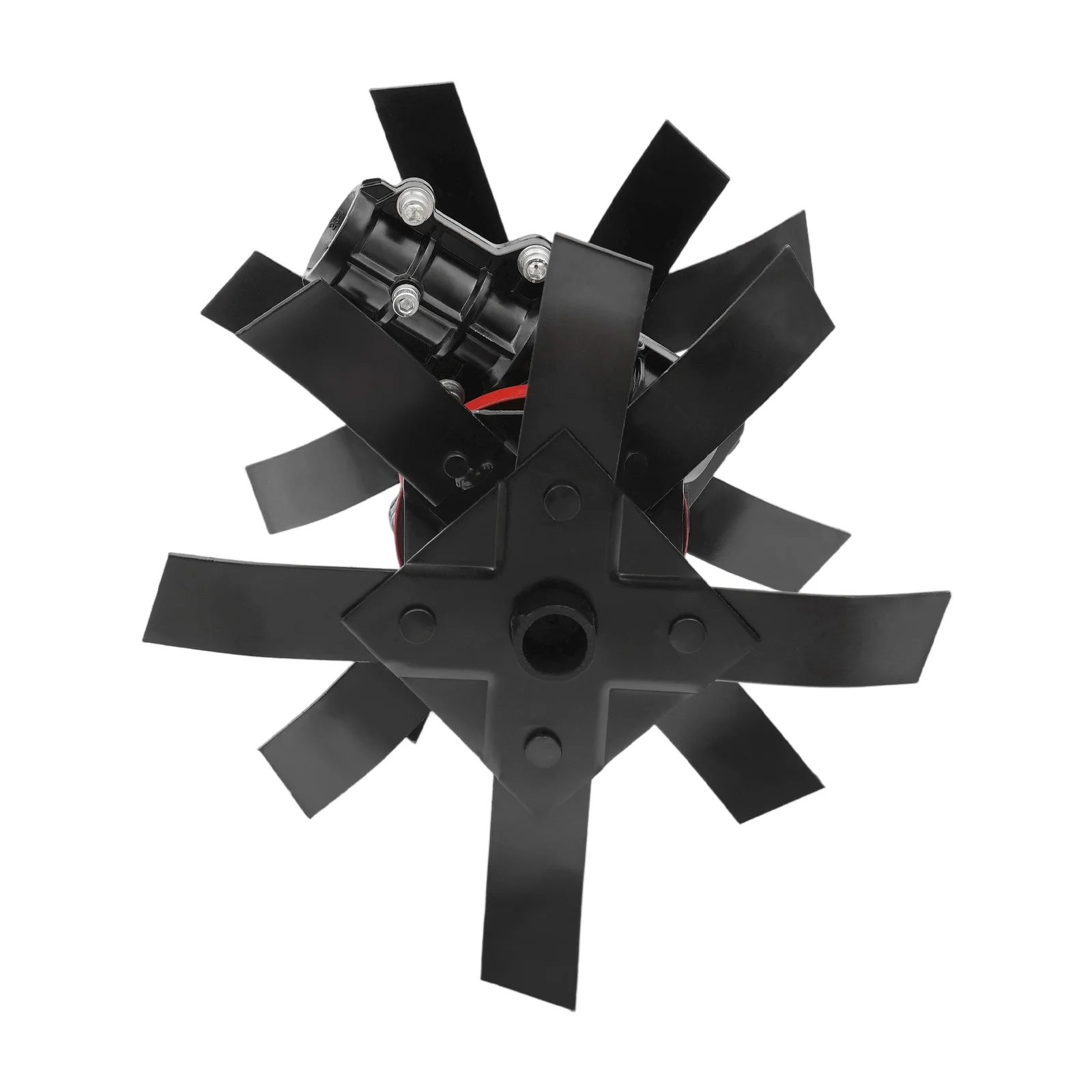 틸러 경운기 바퀴, 강철 및 알루미늄 경작용 톱니, 토양 풀림용 중형 경운기 바퀴, 정원 작업 보조기구