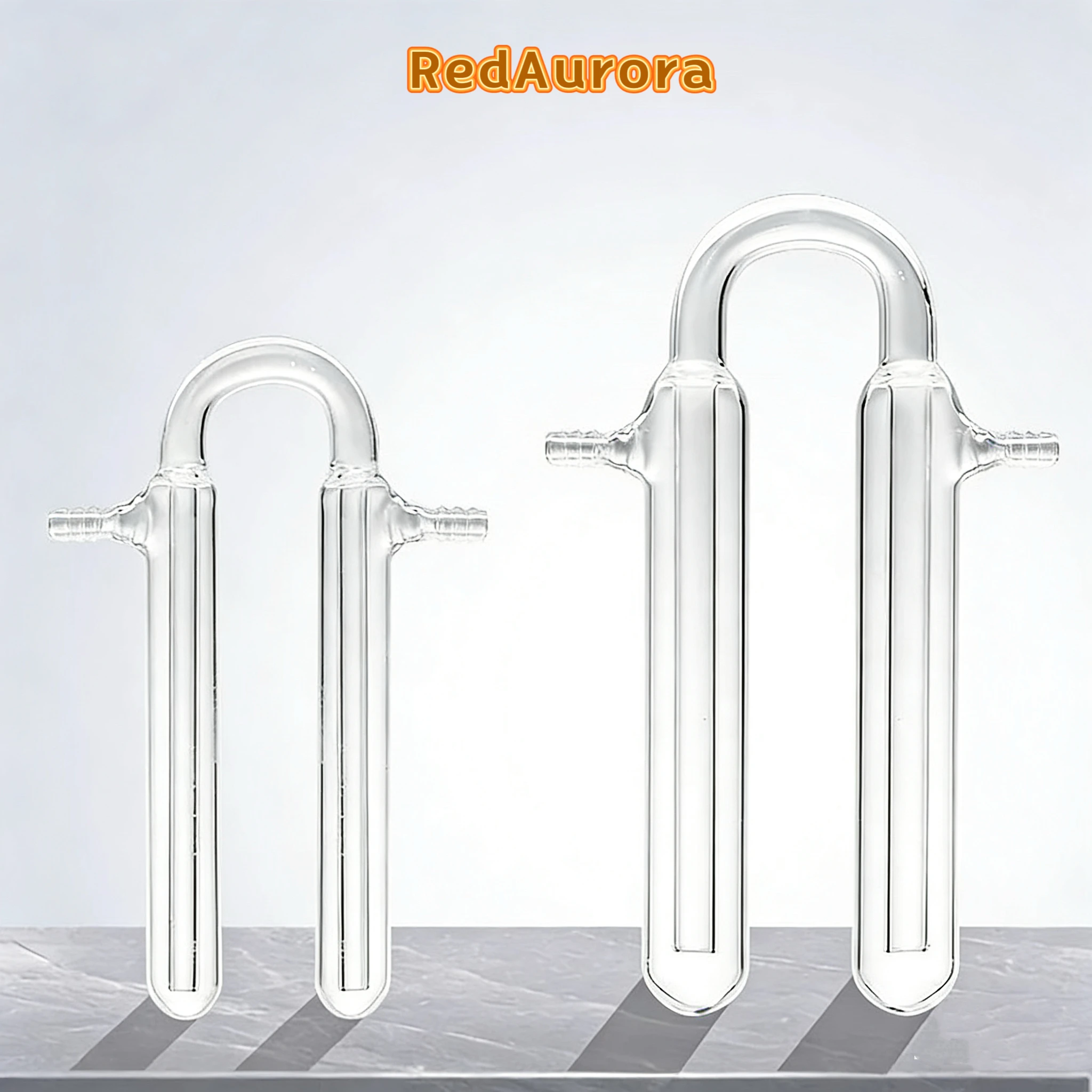 U-shaped Bubbler, Glass-resistant Negative Pressure Liquid Sealing Tube, U-Shaped Oil Bubbler, U-shaped Support Bubble Dryer