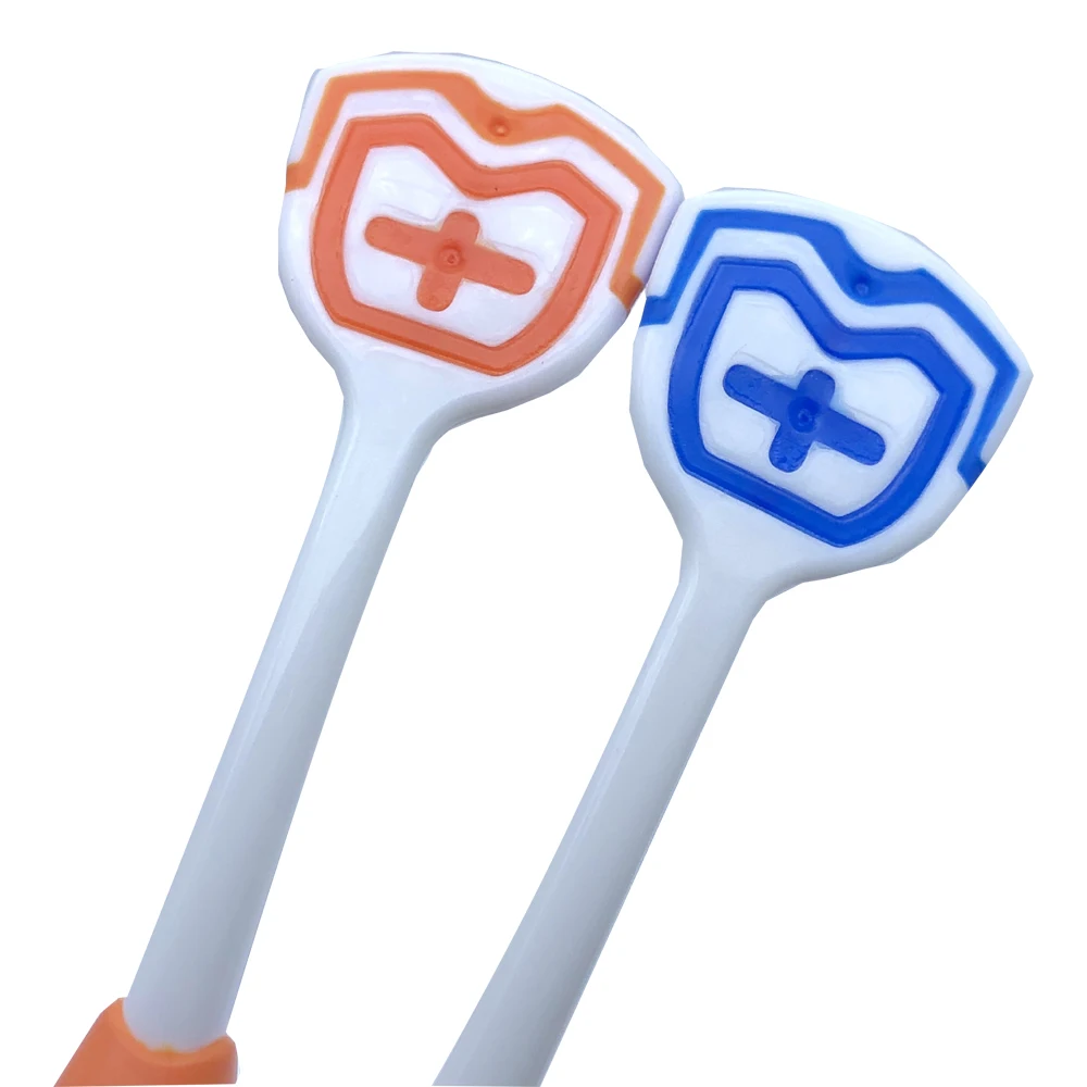 Grattoir à langue en silicone, brosse de nettoyage buccal, haleine fraîche, livres de soins bucco-dentaires, revêtement de langue, outils de soins d'hygiène buccale, pince propre, 1 pièce