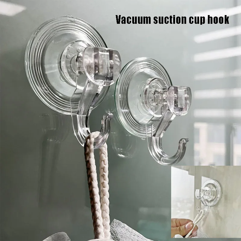 

Vacuum suction cup hook movable nail free load-bearing traceless towel kitchen bathroom wall hanging storage adhesive hook