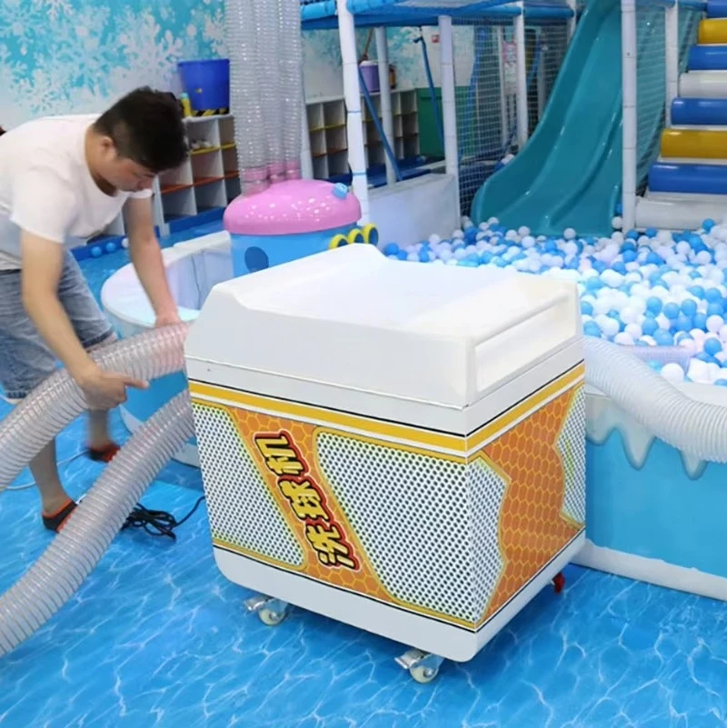 Easy to Use Electric Stainless Steel Fast Cleaning Drying Disinfecting Self-Cleaning Continuous Ocean Pit Ball Washer