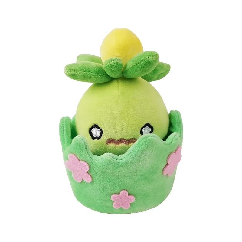 بوكيمون العشب مغامرة سلسلة أفخم قلادة Bonsly Petilil Smoliv Oddish Budew لعبة دمية هدية عيد ميلاد للأطفال