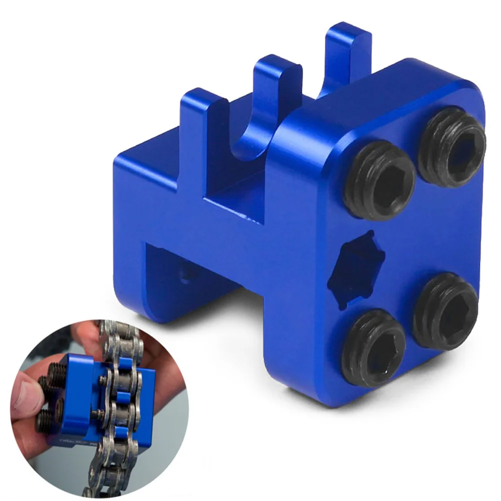 Blue Aluminum Side Plate Master Link Chain Press Tool 520 525 530 For Motorcycle ATV