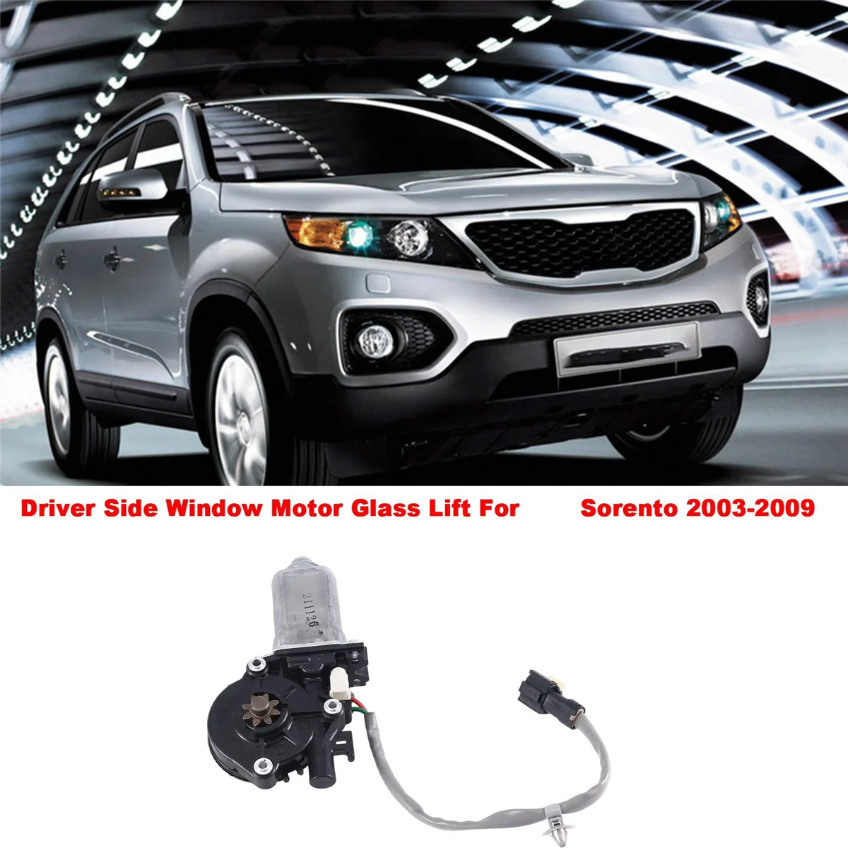 

82450-3E000 82460-3E000 Car Front Driver Side Power Window Motor for Kia Sorento 2003-2009