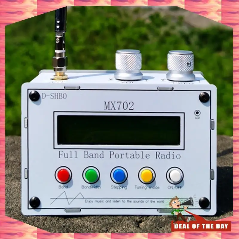 24-Hour Delivery MX702 Portable Full Band Radio TEF6686 LW/MW/SW/FM Stereo Receiver 3.5Mm/Direct Output