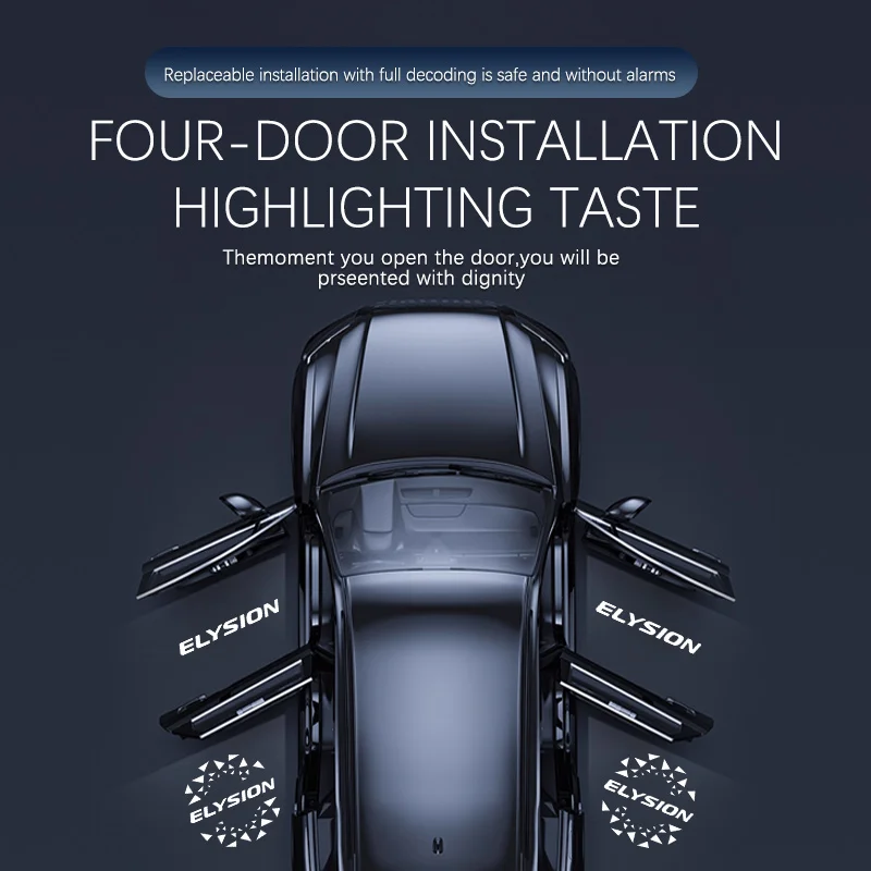 LED Projector Shadow Light Car Door Welcome Lamp For Honda Elysion rr1 Accessories