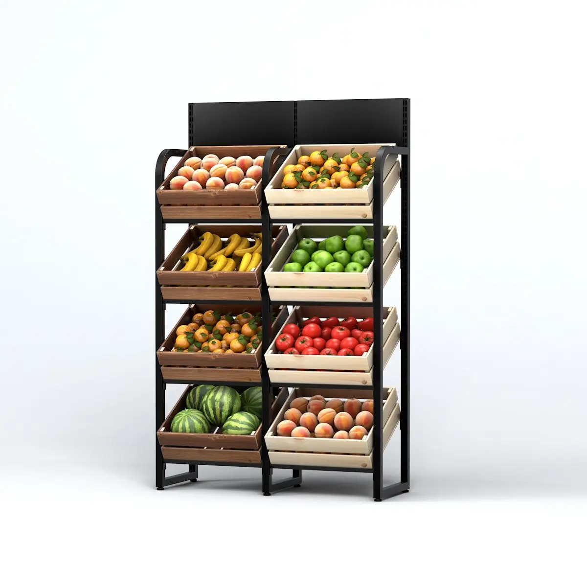 Snack rack, kitchen storage rack, red wine and fruit display racks