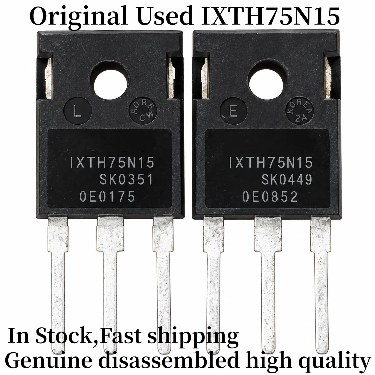 5-10PCS Original disassembly IXTH75N15 75N15 75A150V TO-247
