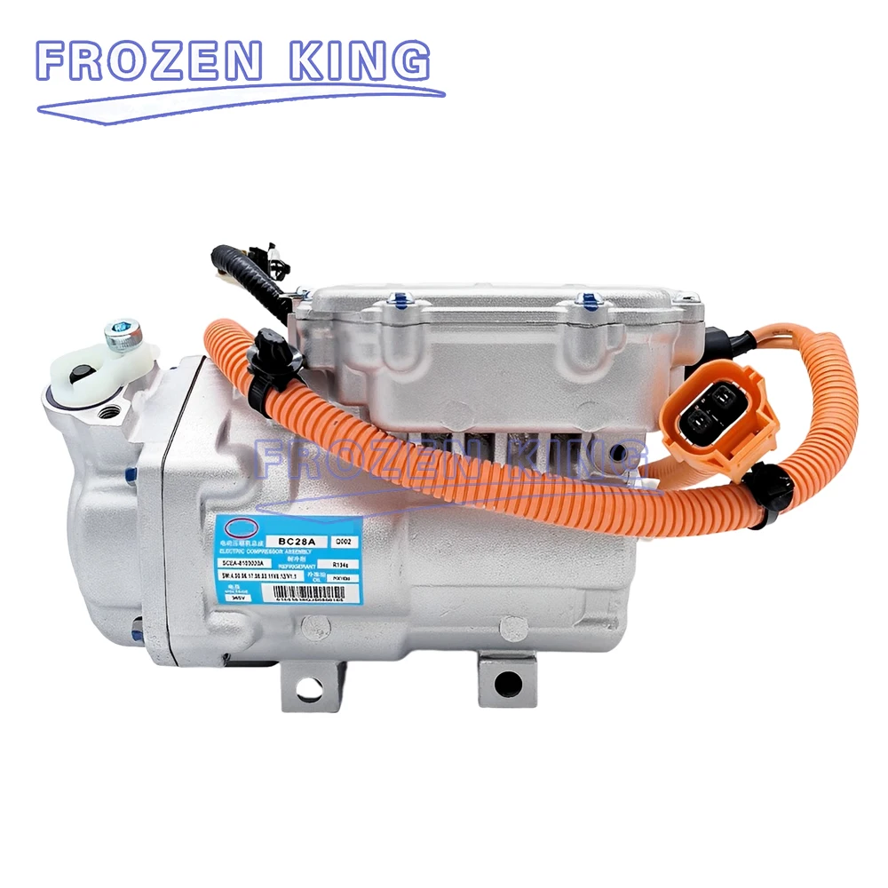 

Auto Air Conditioning Compressor for BYD YUAN S2 365V BC28A SCEA-8103020A SCEA8103020A Electric AC Compressor
