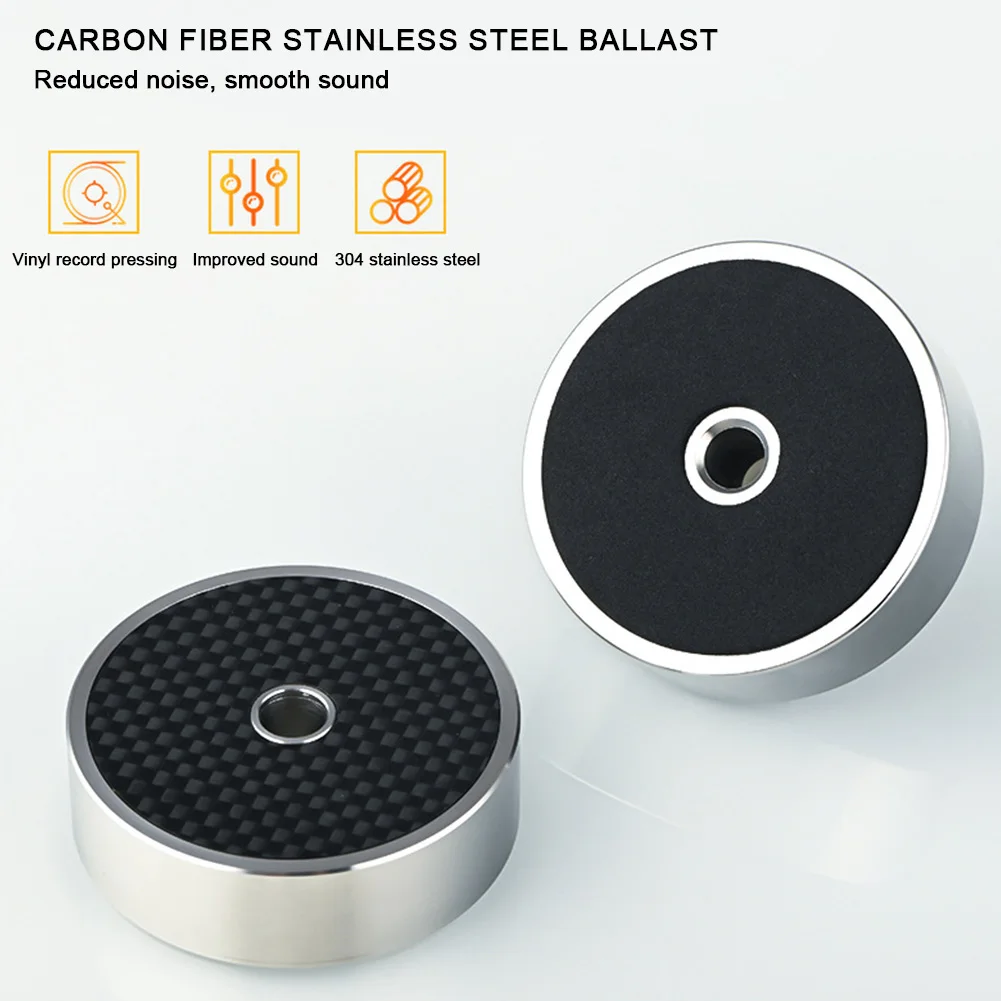 

Стабилизатор для виниловой пластины LP проигрыватель музыкальных дисков с виниловой пластиной из нержавеющей стали 304/углеродного волокна