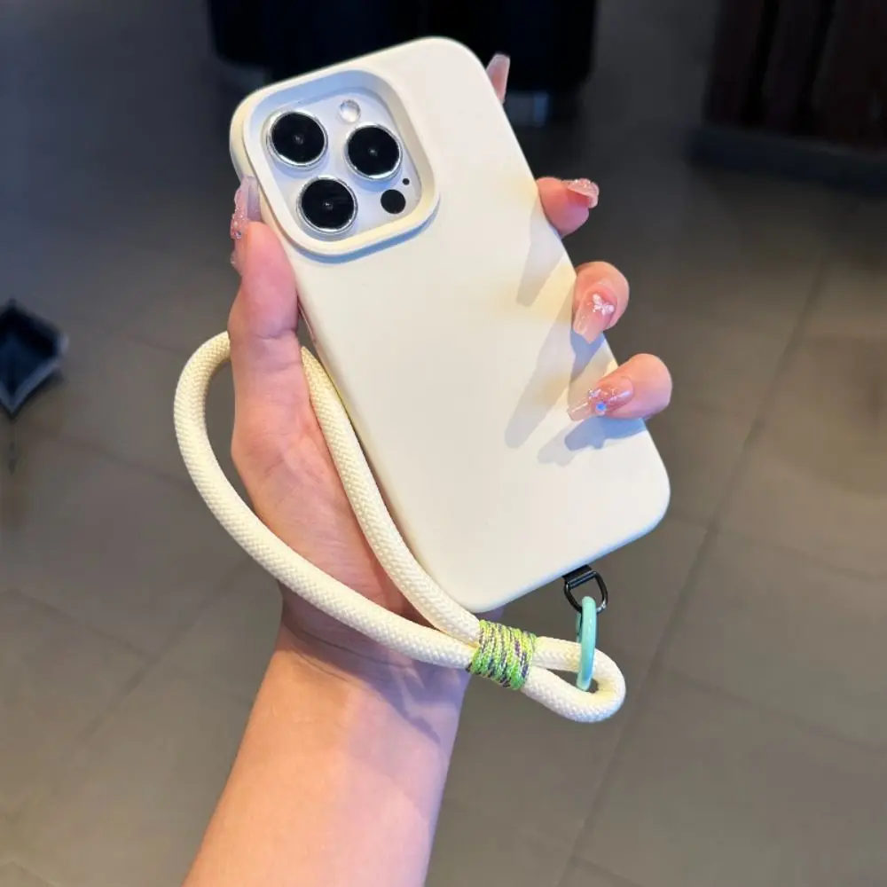 

Chain Rope Mobile Phone Back Clip Holder Back Clamp Rope Endant Decor Phone Back Clip Bracket Detachable Adjustable