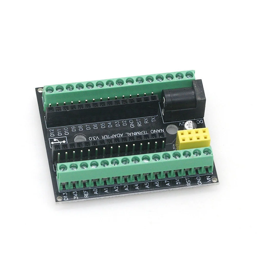 kit-de-placa-de-expansao-nrf2401-2-unidades-para-arduino-nano-versao-30-comunicacao-sem-fios-alimentacao-por-corrente-continua-56x47x15-mm