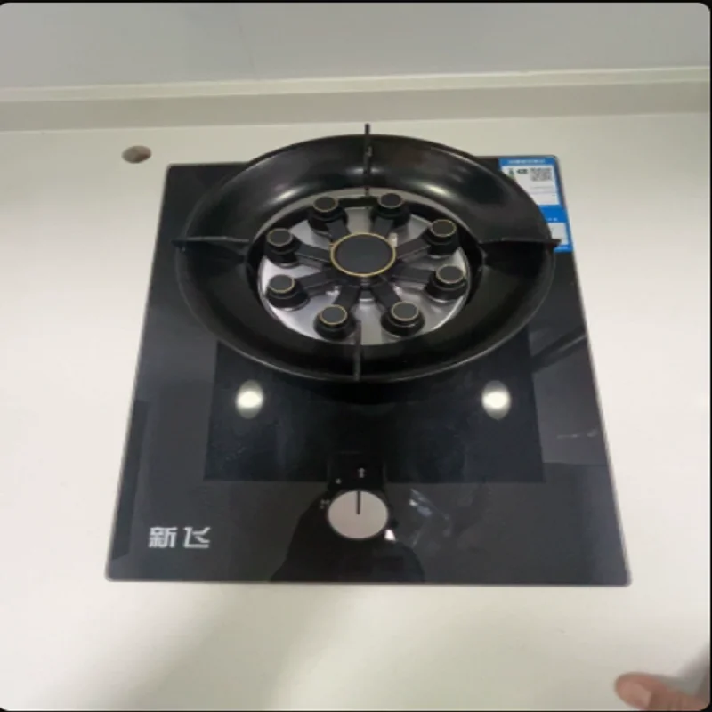 

Газовая плита Xinfei, 220 В, с одной горелкой, с высоким пламенем, бытовая встроенная настольная газовая плита, сжиженный нефтяной газ с защитой от пламени CQ