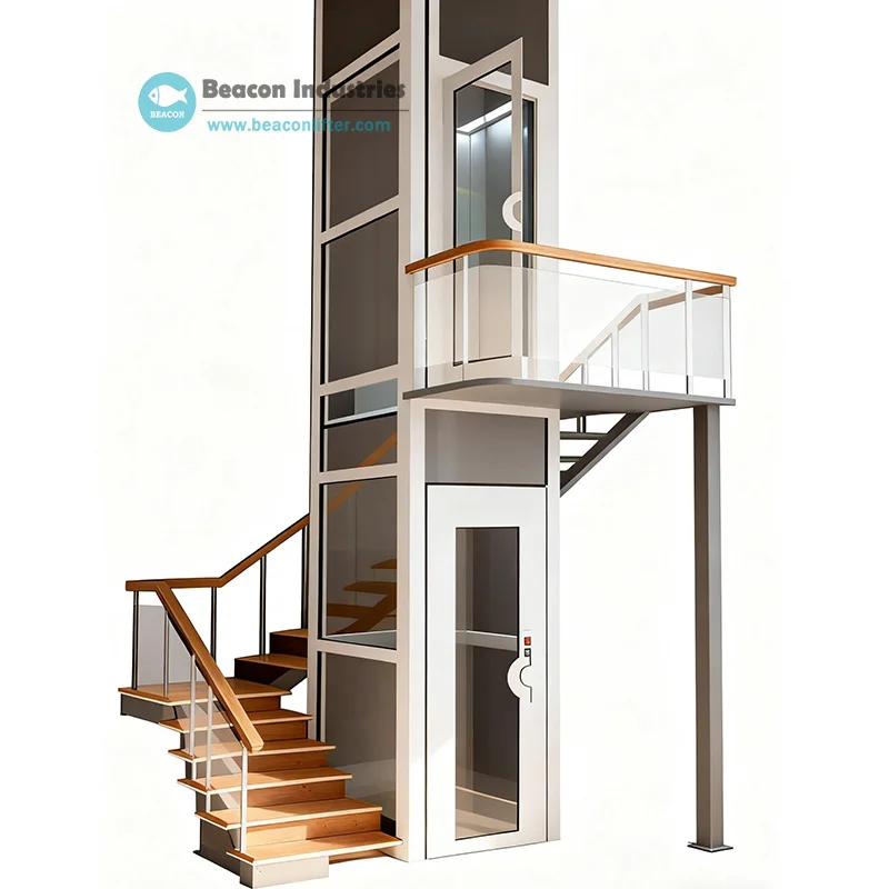 

2-6 Floors Compact Hydraulic Home Elevator Small Cabinet Elevator Electric Resiential Lift For Home Use
