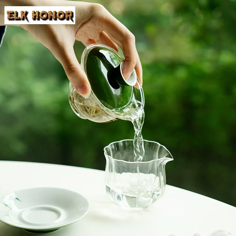 150ml Hand-painted Bamboo Gaiwan Japanese Tea Tureen Household Tea Bowl With Lid Kit Tea Maker Cover Bowl For Tea Supplies Gift
