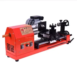 Mini Woodworking Lathe Machine Wooden Beads Processing Hand String Miniature Buddha  JF-6030