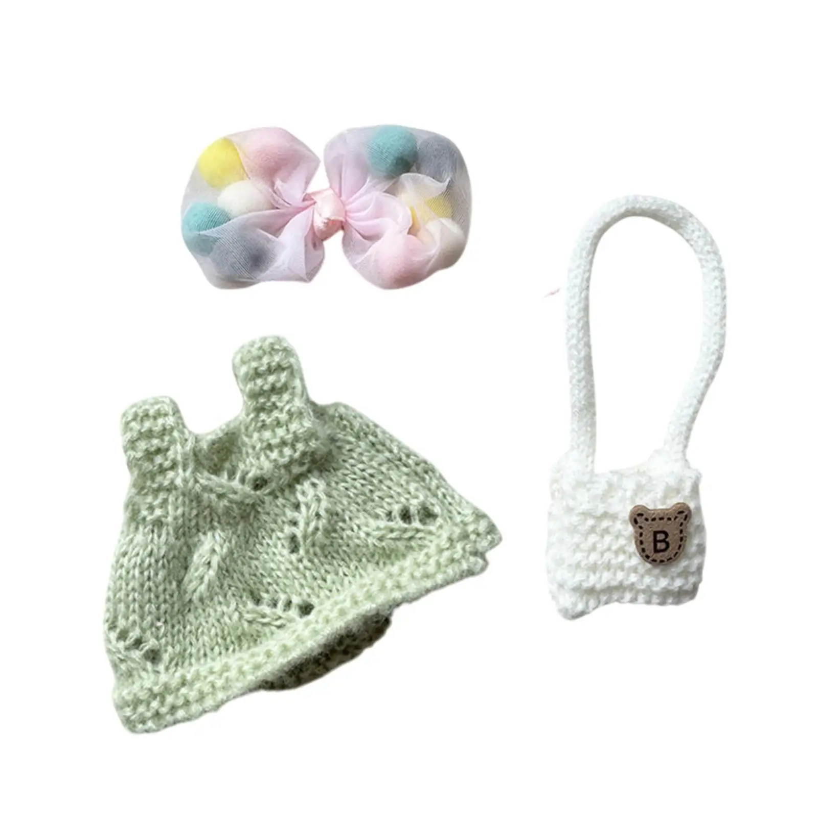 Doll Clothes Doll Clothing Handmade Keychain Clothes Accessory for 6.69inch Doll