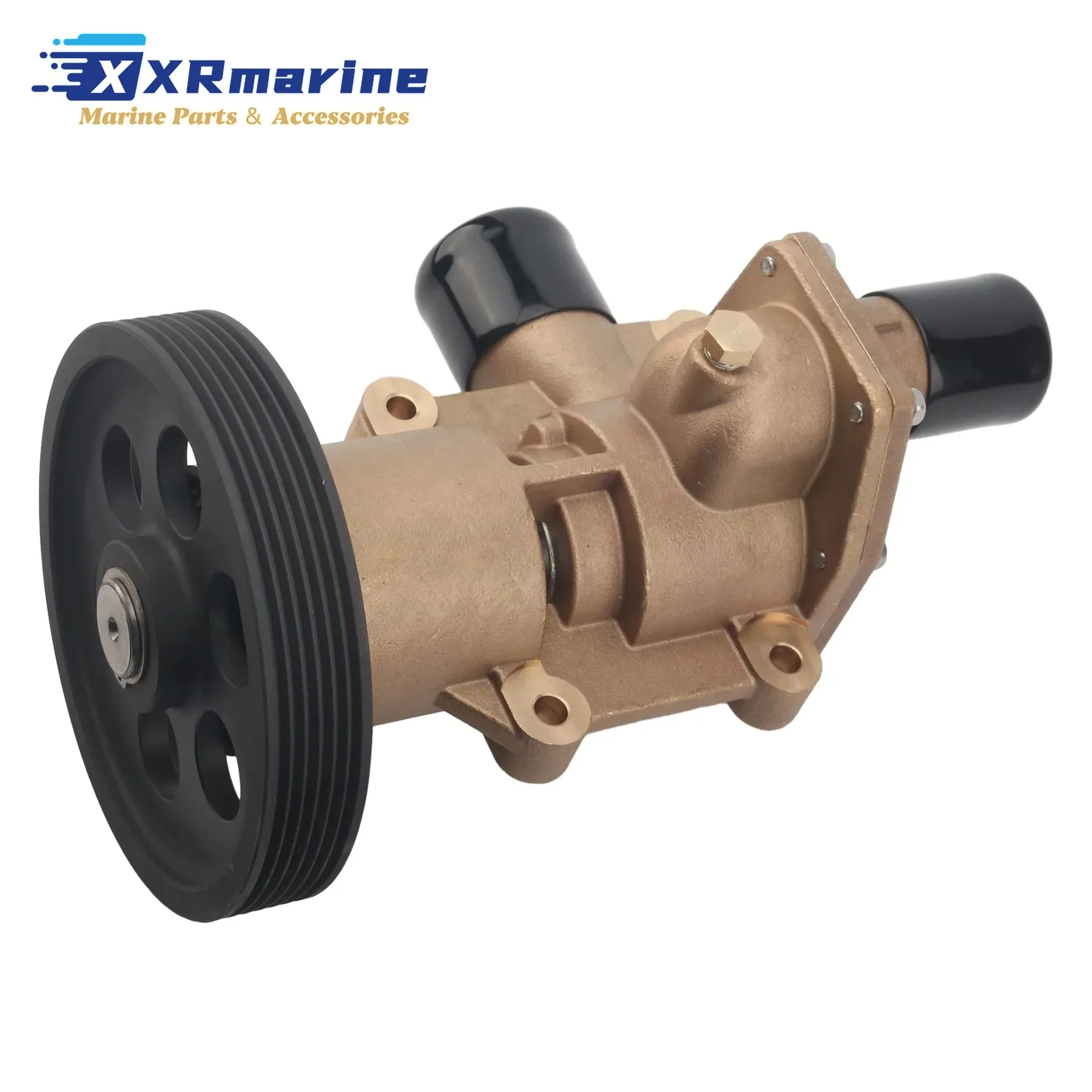 Sea Water Pump w/ Impeller Kit 17937-0001 Fits for Volvo Penta Marine Pumps D4-210 D4-225 D4-260 D4-300 Replaces 50384-8000