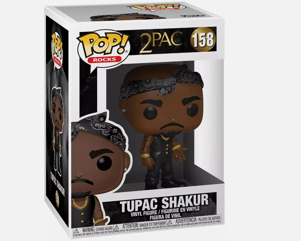 Funko pop nuovo arrivo Tupac Shakur 19 #158 # figura modello giocattoli per bambini regali di compleanno di natale