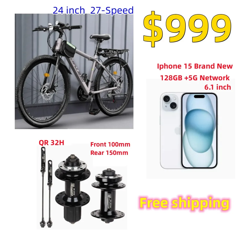 Big Promotion Mountain Bike + Phone + Hub