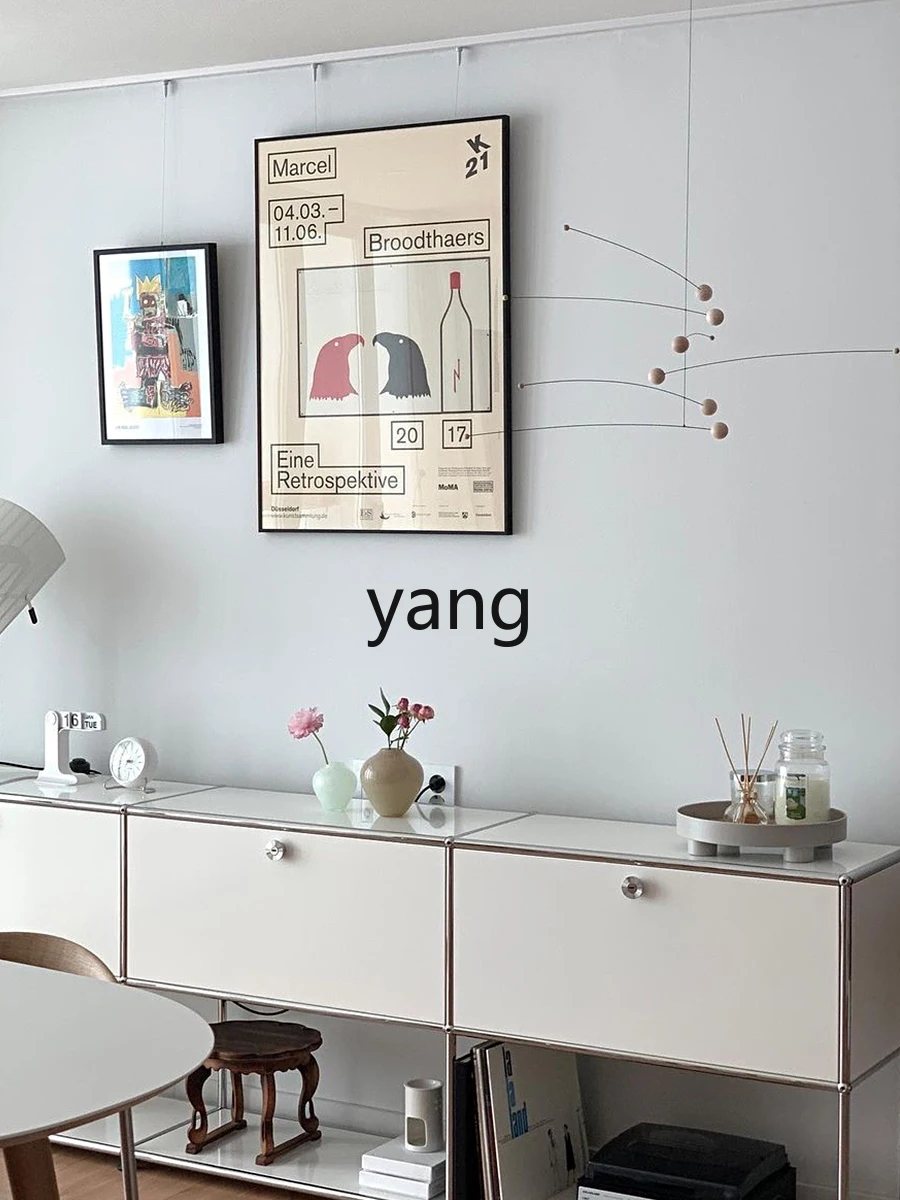 Yjq Sideboard Cabinet Modern Minimalist Mid-Ancient Kitchen Locker Home Living Room Coffee and Tea Storage Cabinet