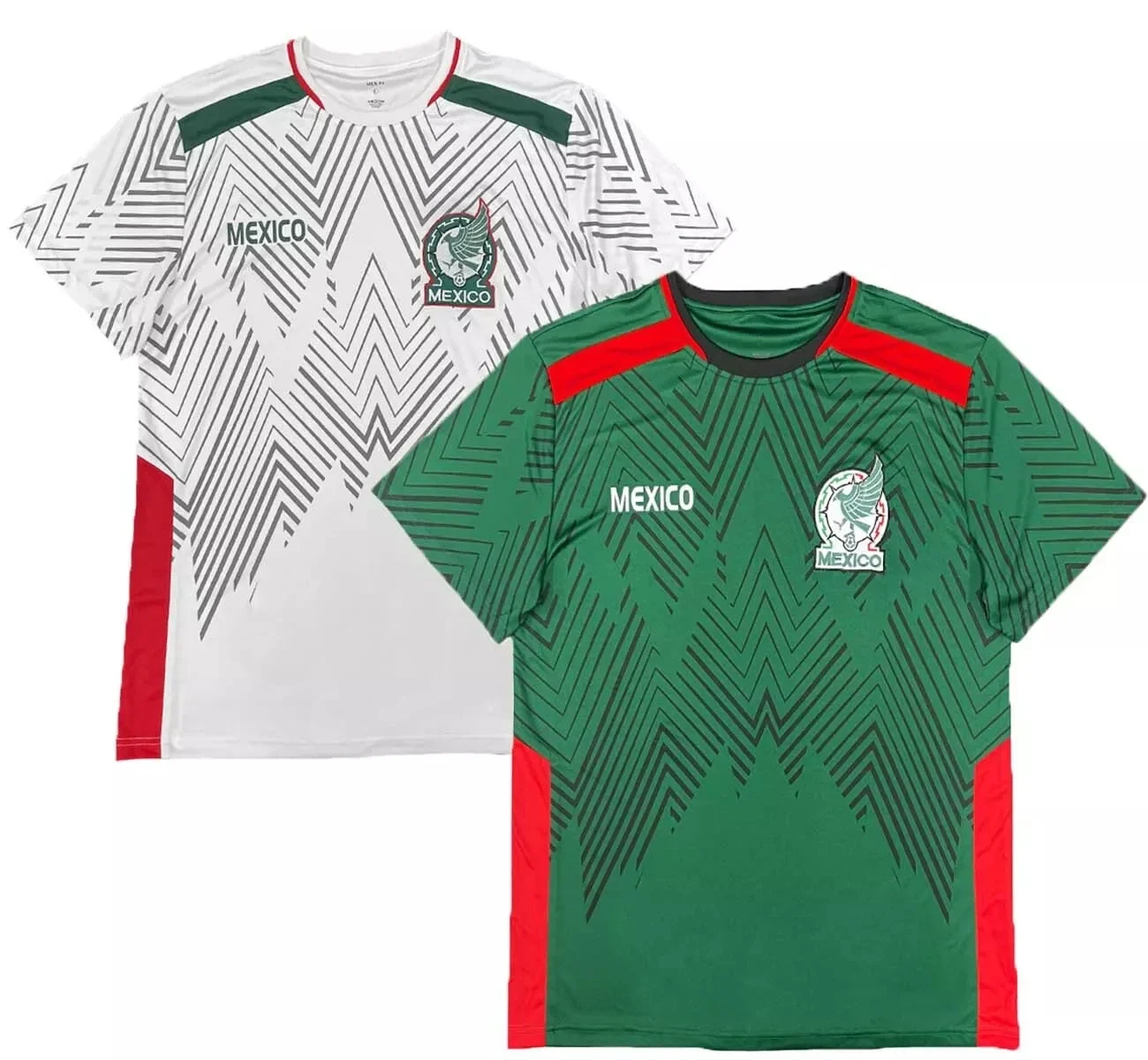 

2025 Men‘s Unisex Mexico Soccer Jersey Men Women Check Adult Kids Breathable Quick-Drying Motorcycle Tees