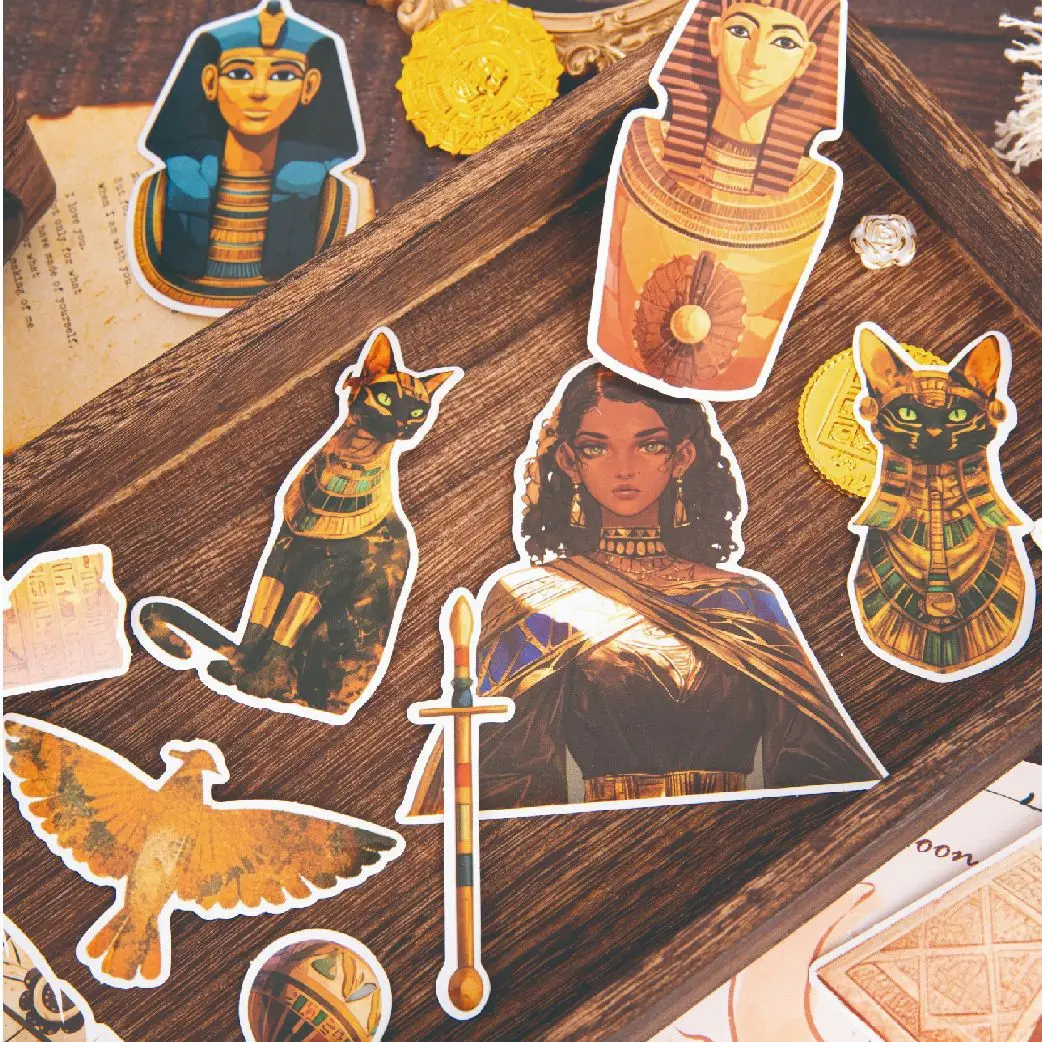 30pcs/lot Kawaii Stationery Stickers  Meet Ancient Egypt sticker pack DIY Craft Scrapbooking Album Junk Journal