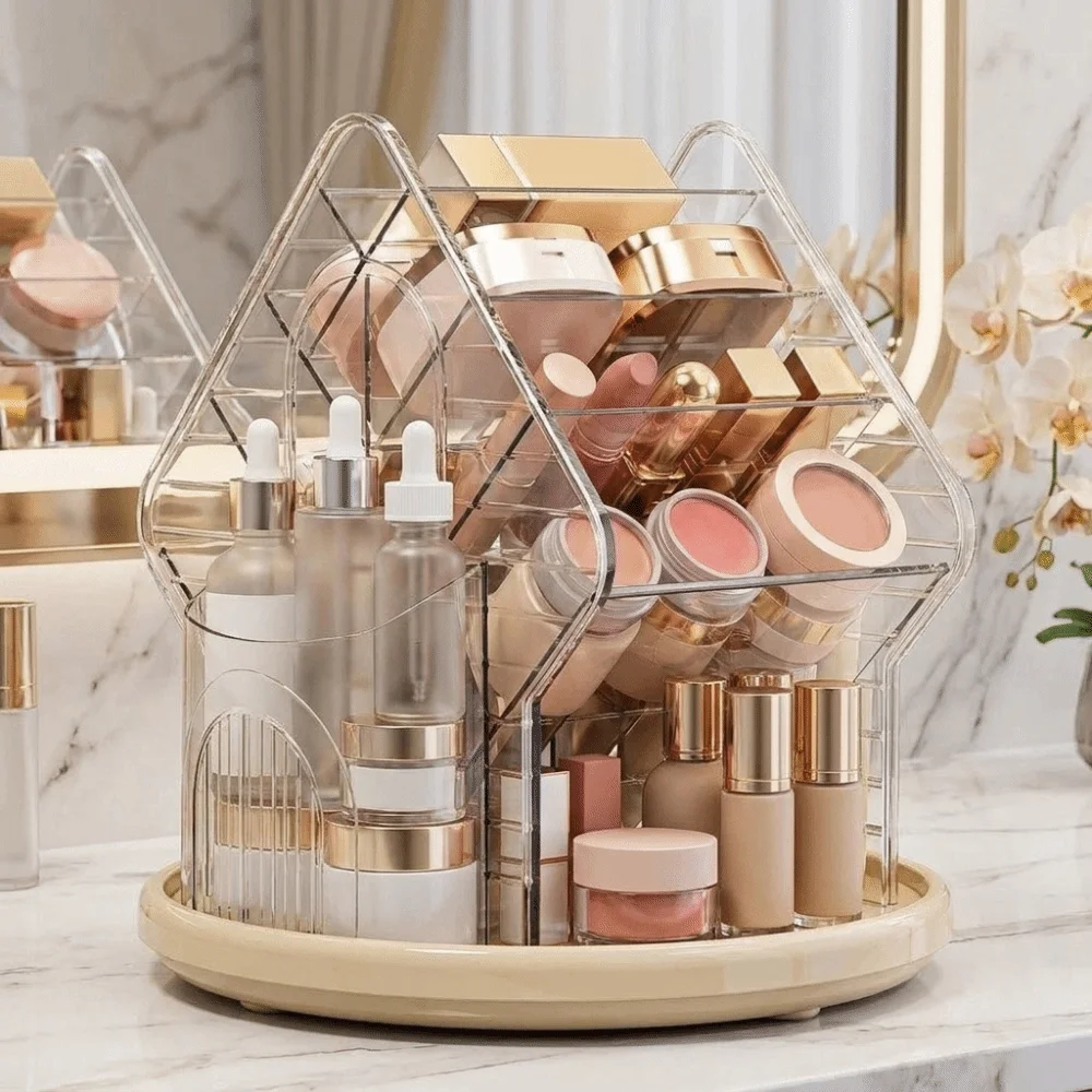 Draaibare cosmetica-organizer - Luxury Skincare Organizer recensie en prijs