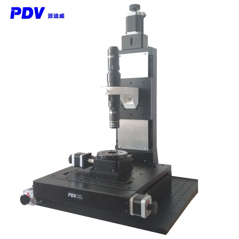 PT-XY100 XY Motorized Microscope Stage Electric XY Integral Combinating Platform 100mm Travel Linear Stage