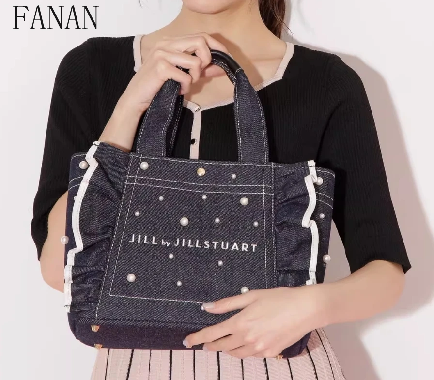 

Женские сумки в японском стиле с бриллиантовой ручкой, модные милые и милые сумки 2025 года, новые элегантные повседневные сумки для женщин