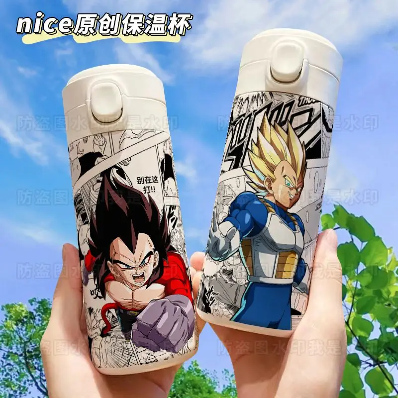 Cartoon Dragon Ball Animation Goku Insulated Thermos Cup Small and High-Looking 304 Stainless Steel Water Cup Holiday Gifts