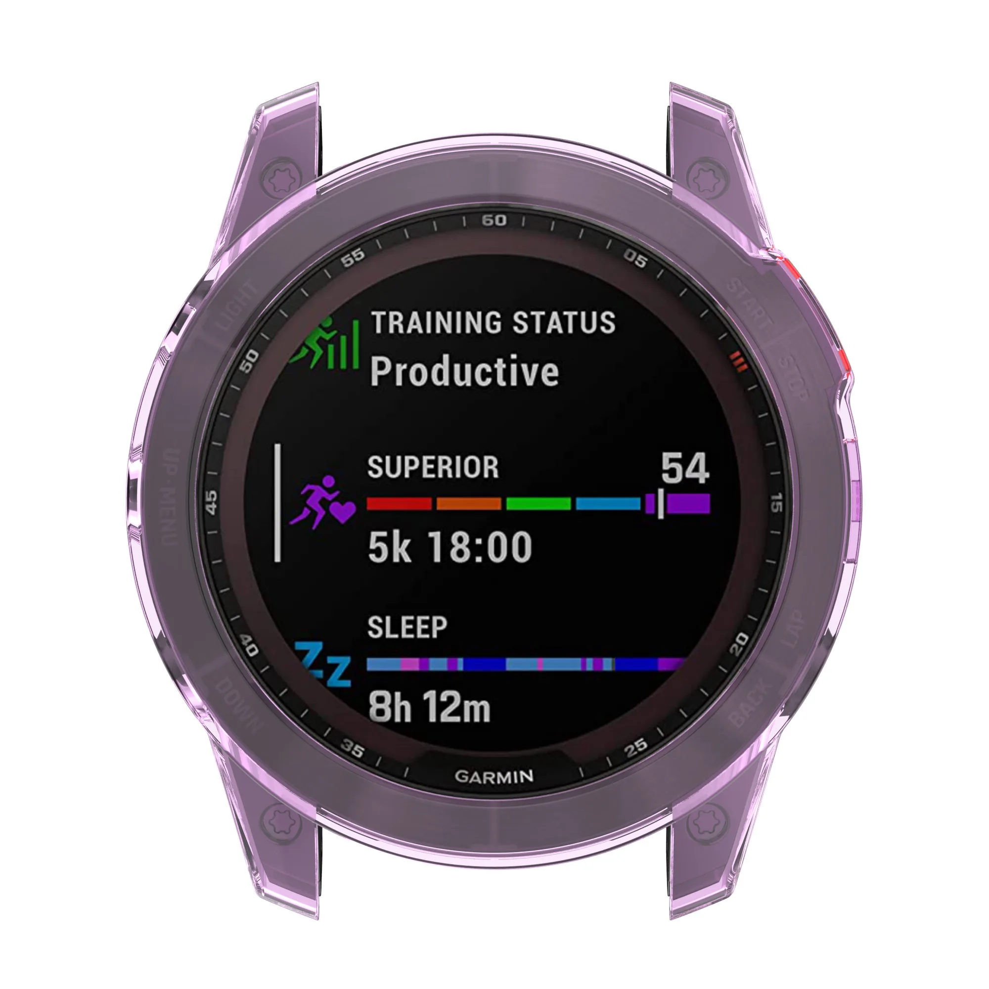 Funda de reloj hueca de TPU suave y duradera, carcasa protectora, accesorios de reloj, adecuado para Garmin Epix Gen 2