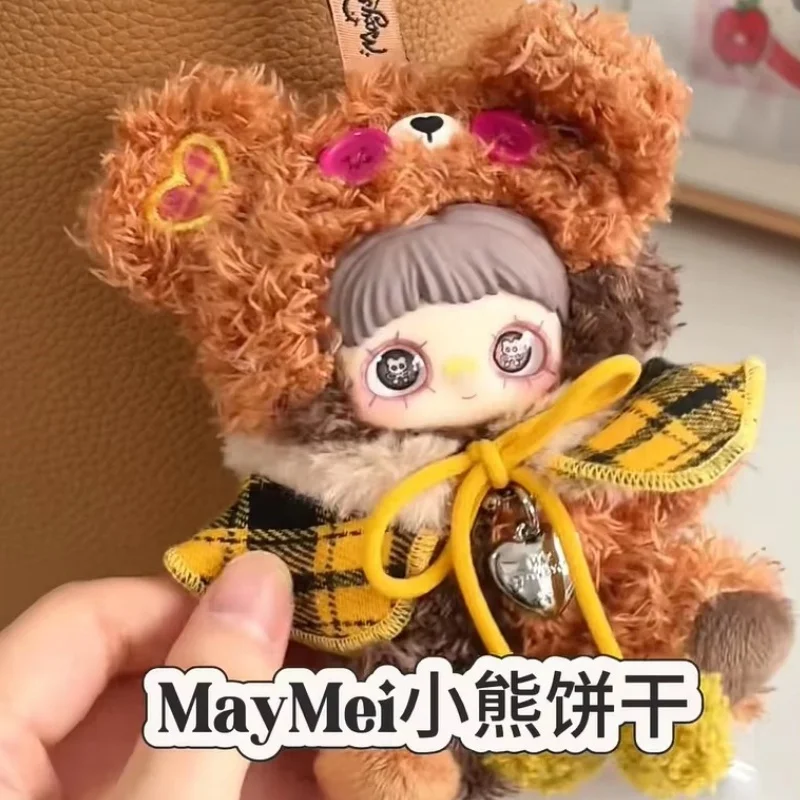 Em estoque original maymei teddy bear cookie série caixa cega de pelúcia boneca caixa misteriosa boneca de pelúcia presente aniversário para amigo