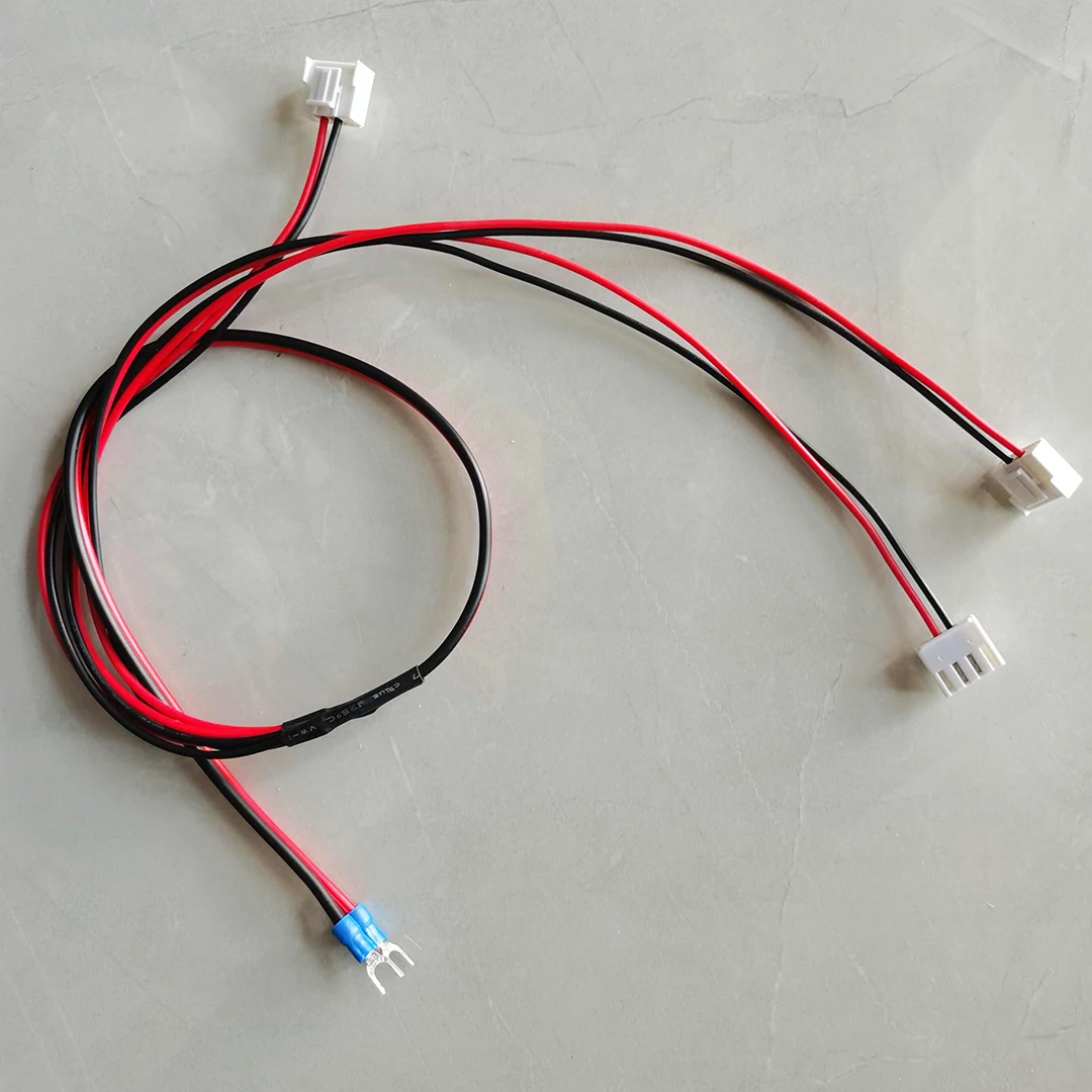 Pure Copper Red Black One-To-Three One-To-Four Single Dual Color Power Cable For LED Display Screen   Special Connection Line