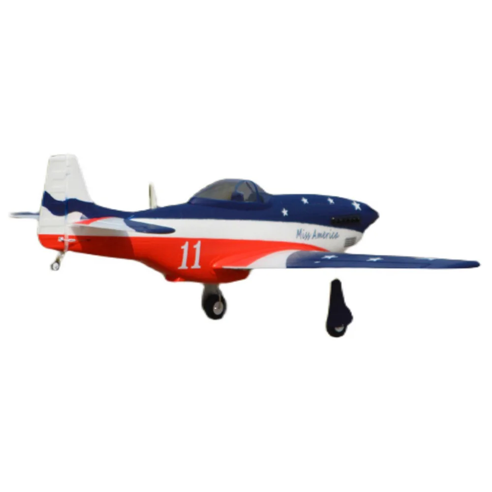 HOOKLL P51 Miss America 1200mm Apertura alare EPO RC Aereo Warbird Fighter KIT/PNP