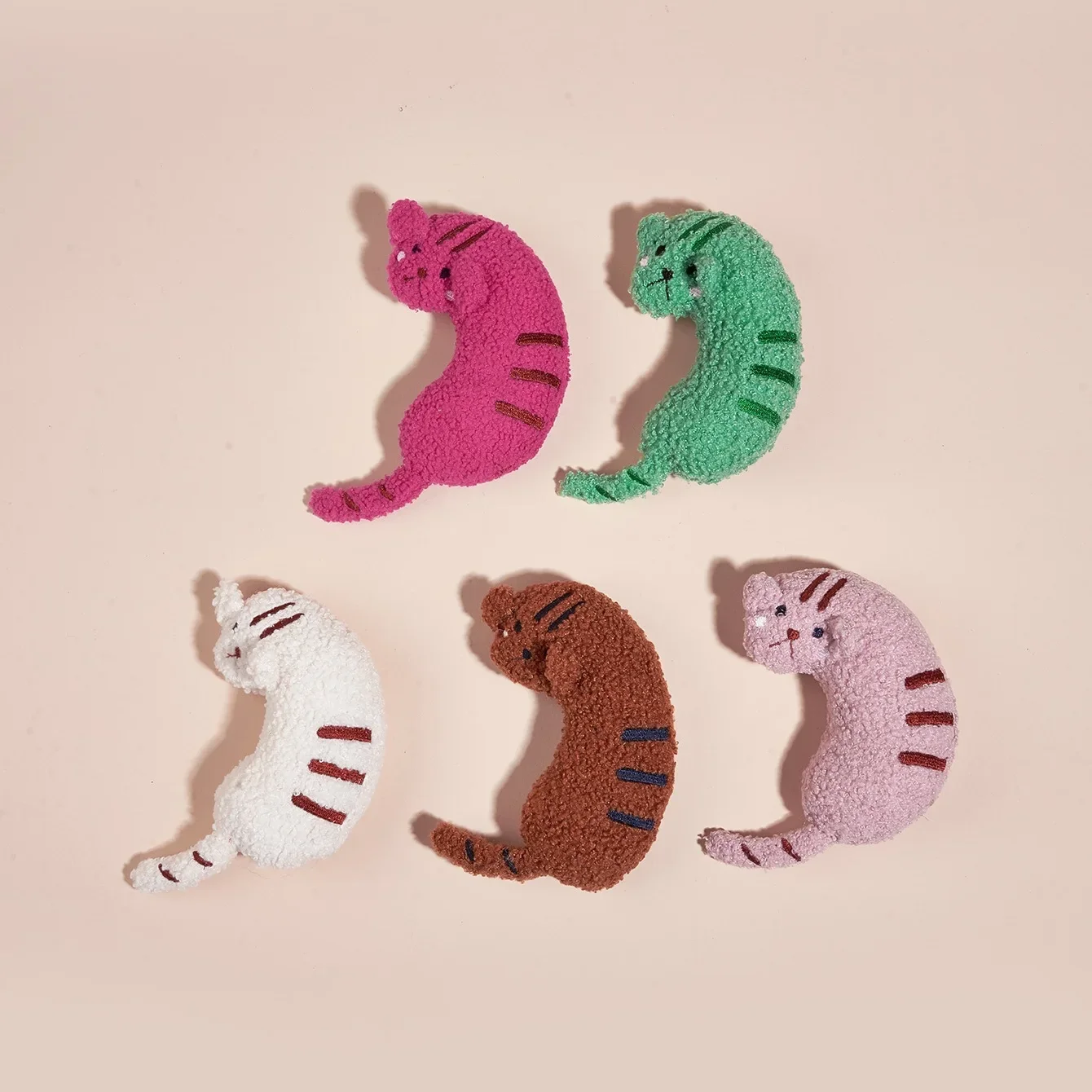 

Kitten Shaped Cat with Built-in BB Calling Cat Dog Universal Bite Resistant Interactive Toy Cat interactive toys