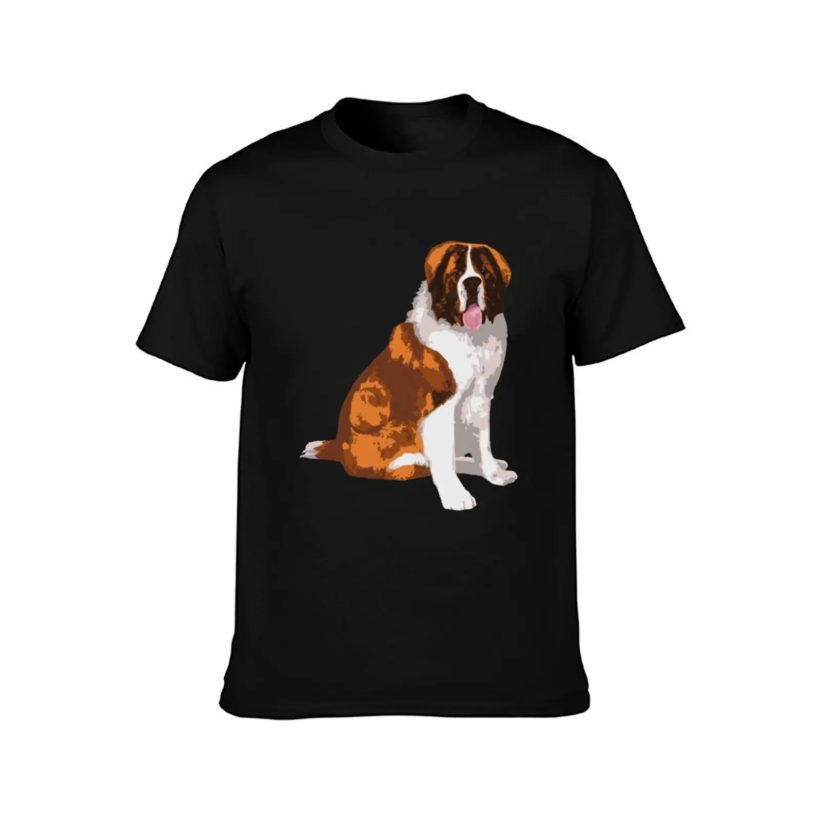 Gentle Saint Bernard Men T Shirt man t shirts for men casual
