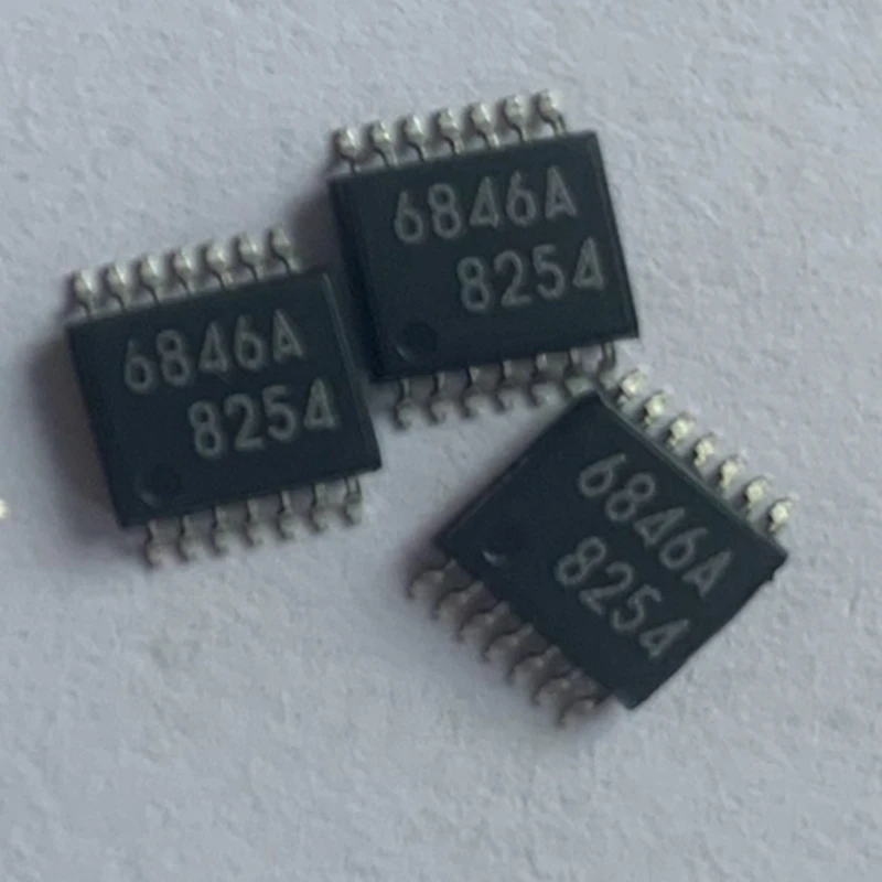 5pcs-20pcs BA6846AFV-E2  BA6846FV-E2 SSOP14 Dedicated DC Motor Driver IC  Suitable for micro motor control scenarios