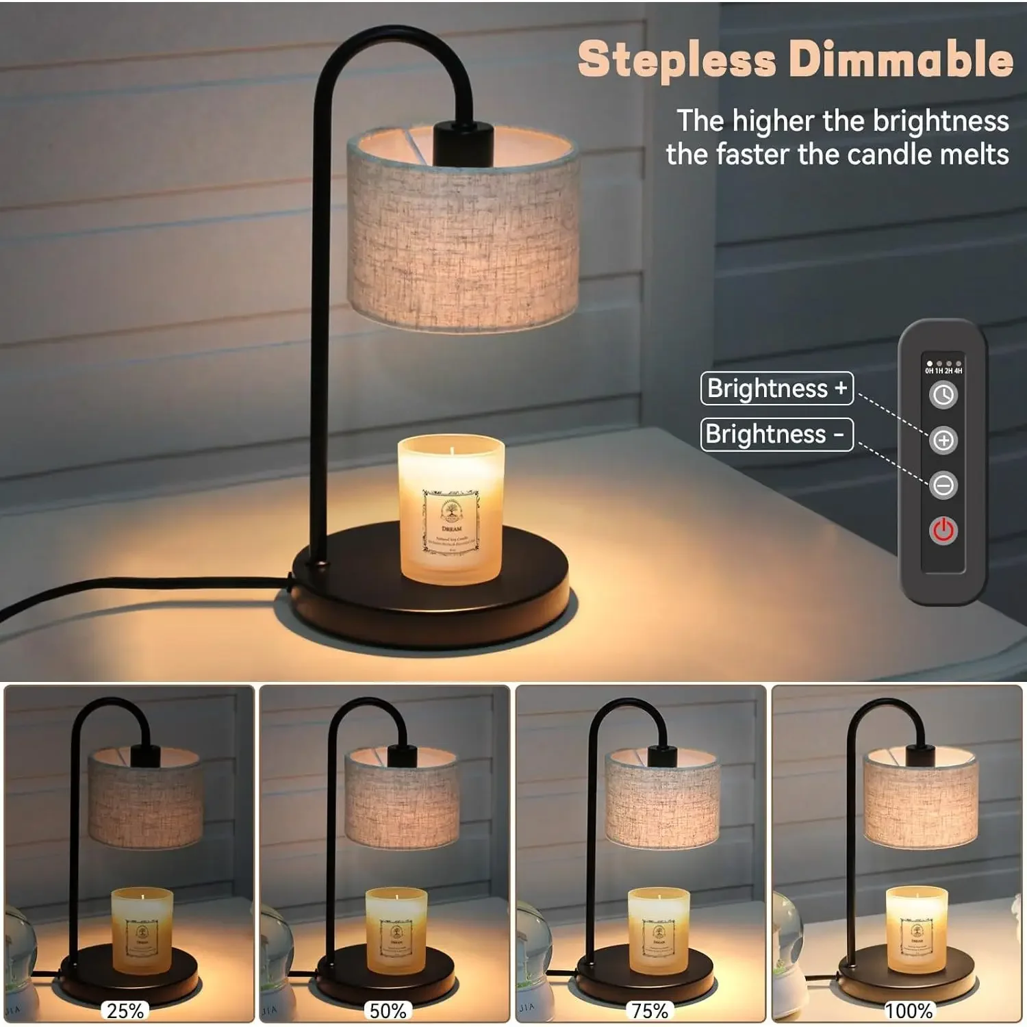 High-quality home decoration essentials Warm candlestick aromatherapy diffuser