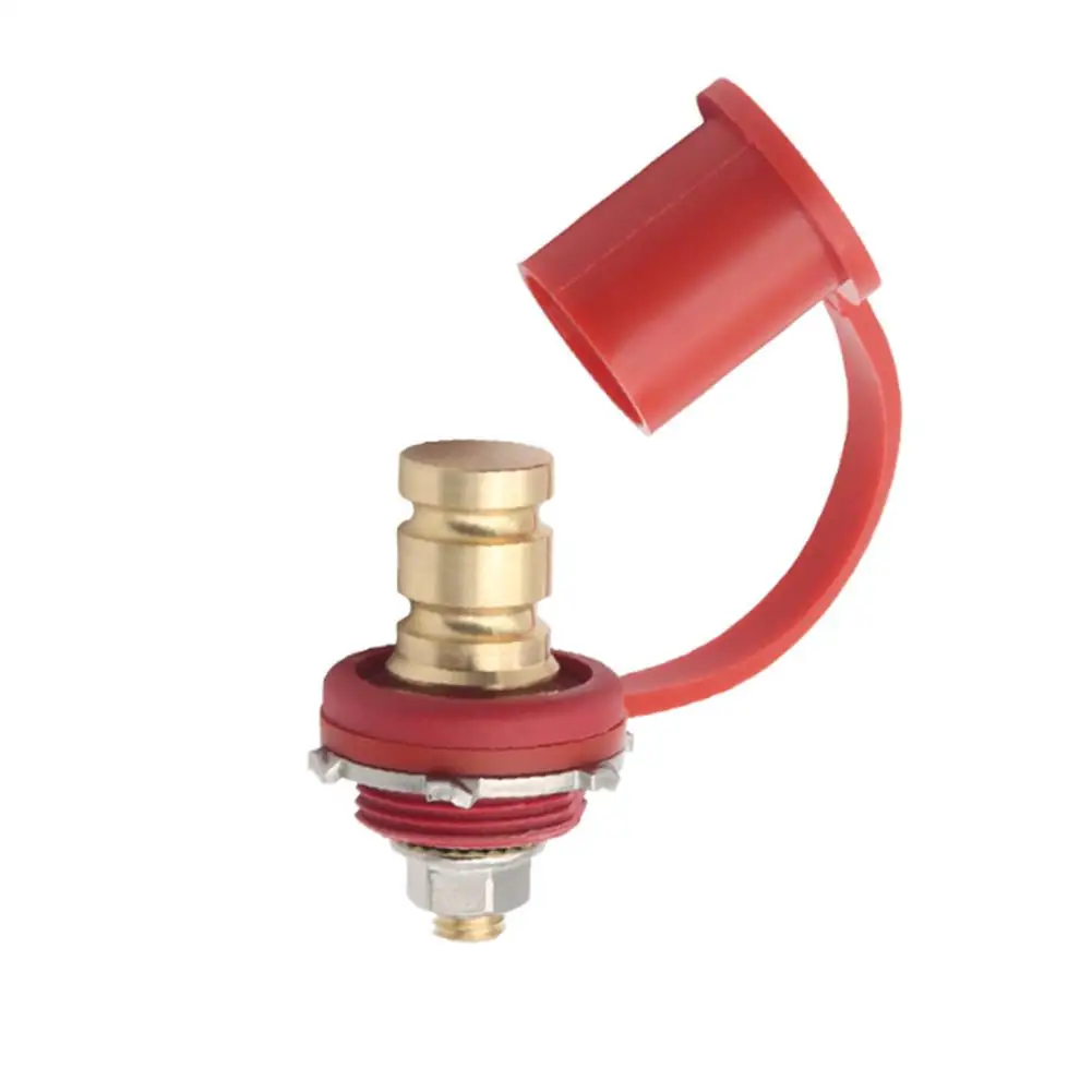 Heavy-Duty Brass Jump Post Straightforward Charging User-Friendly Access Battery Jump Start Connection Jump Starting